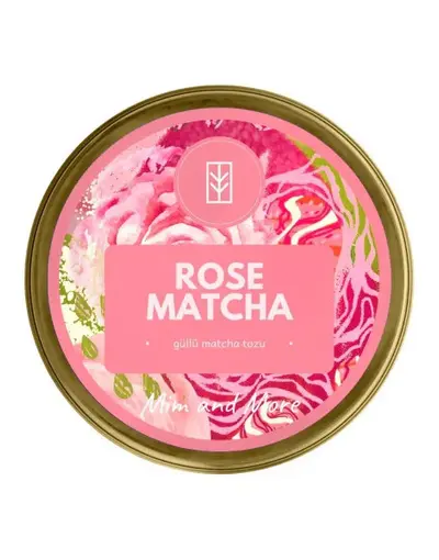 Matcha s okusom ruže